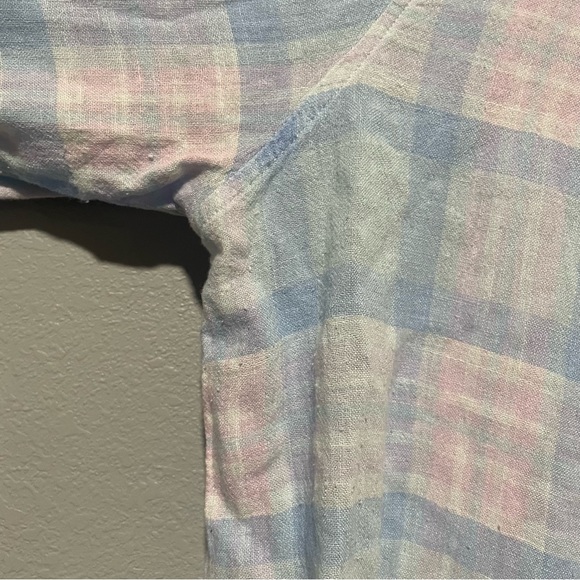 Rails Linen/Rayon Charli Check Button-Front Shirt - Picture 11 of 16